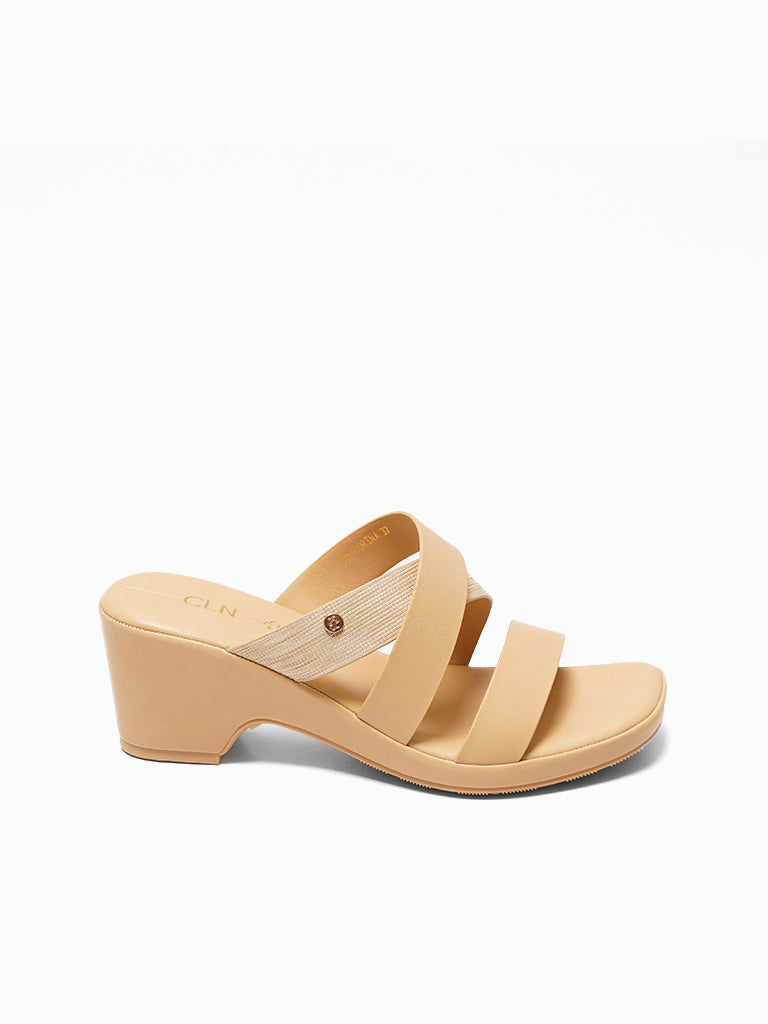 Corina Heeled Slides