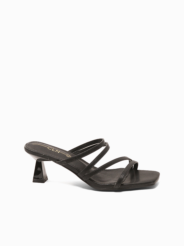 Clarabel Heeled Slides