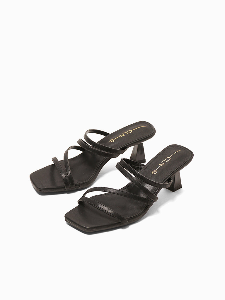 Clarabel Heeled Slides