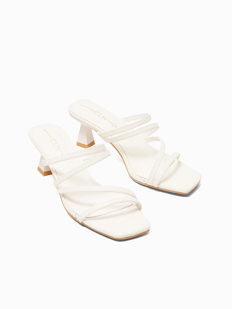 Clarabel Heeled Slides