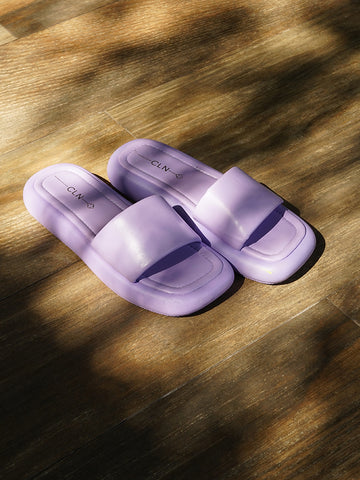 Francie Flatform Slides