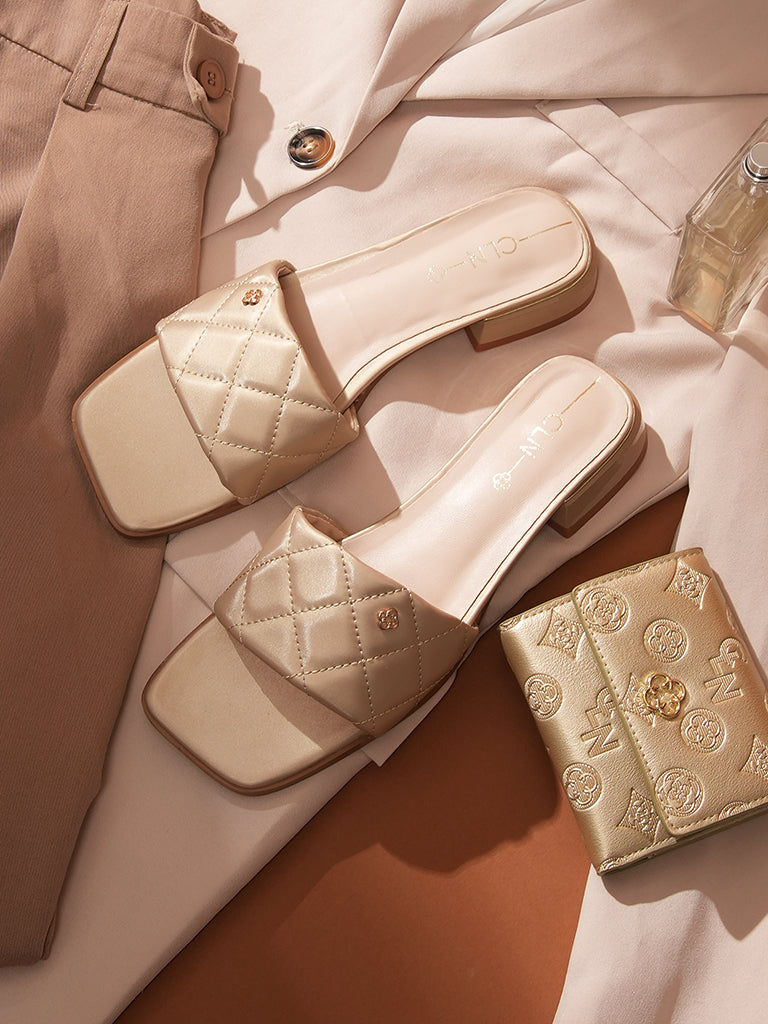 Rasima Heeled Slides
