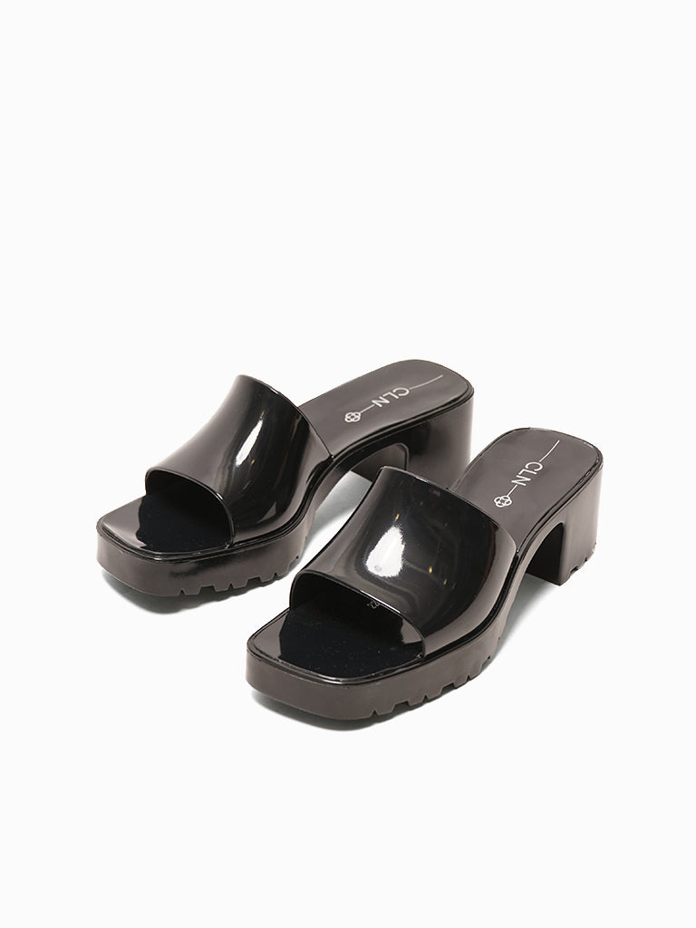 Reny Heeled Slides