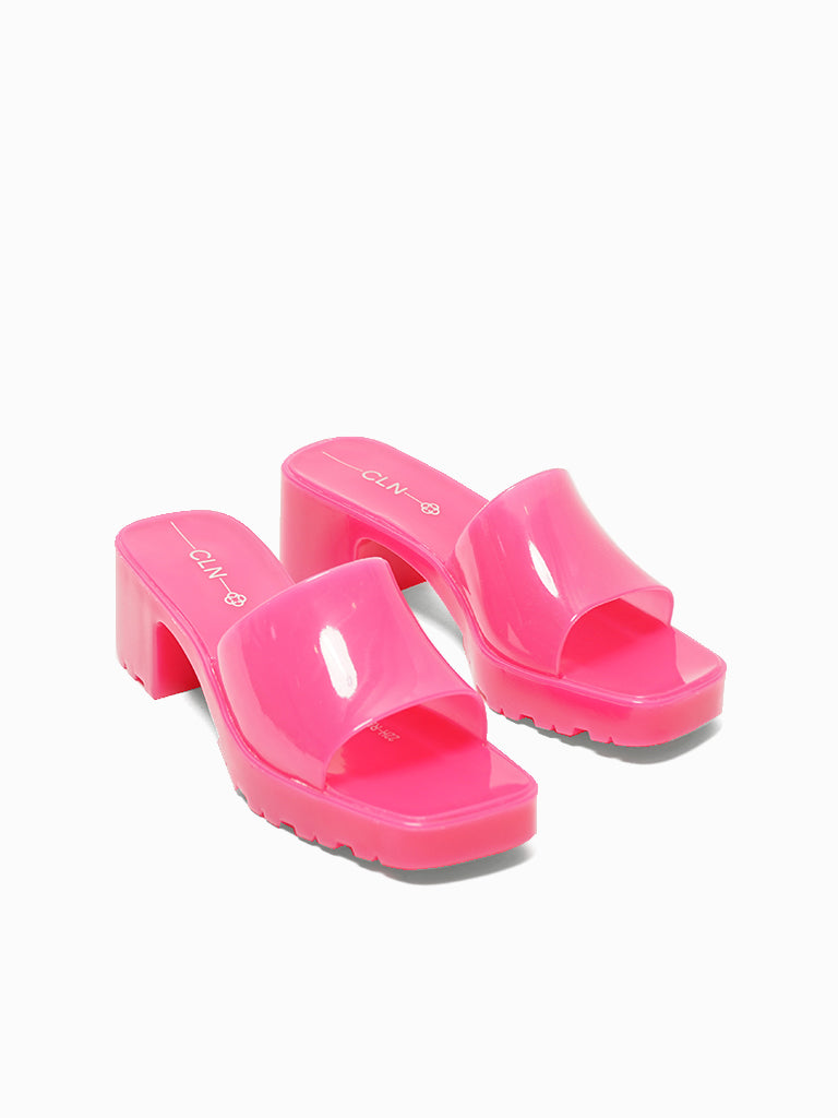 Reny Heeled Slides