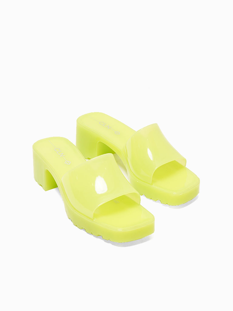 Reny Heeled Slides