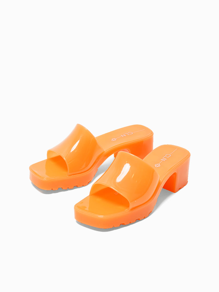 Reny Heeled Slides