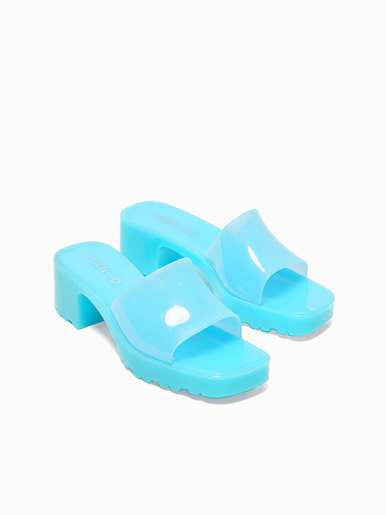 Reny Heeled Slides