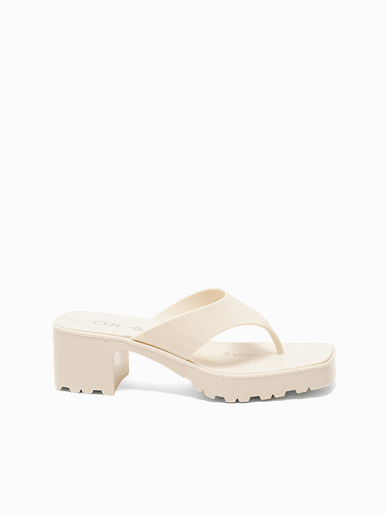 Rina Heeled Slides