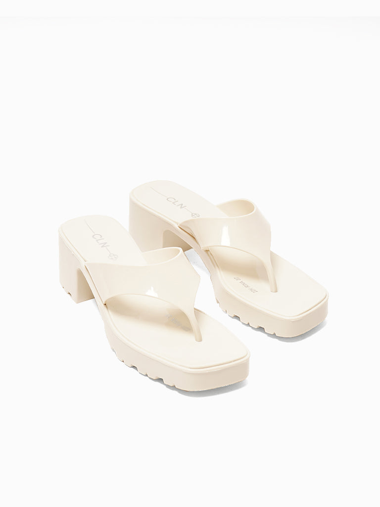 Rina Heeled Slides