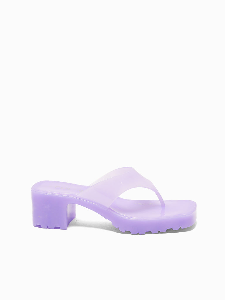 Rina Heeled Slides
