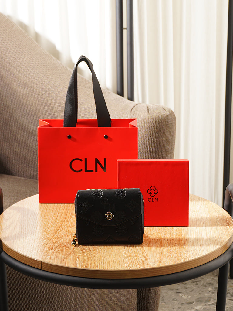 Tovia Wallet (Debossed Monogram)
